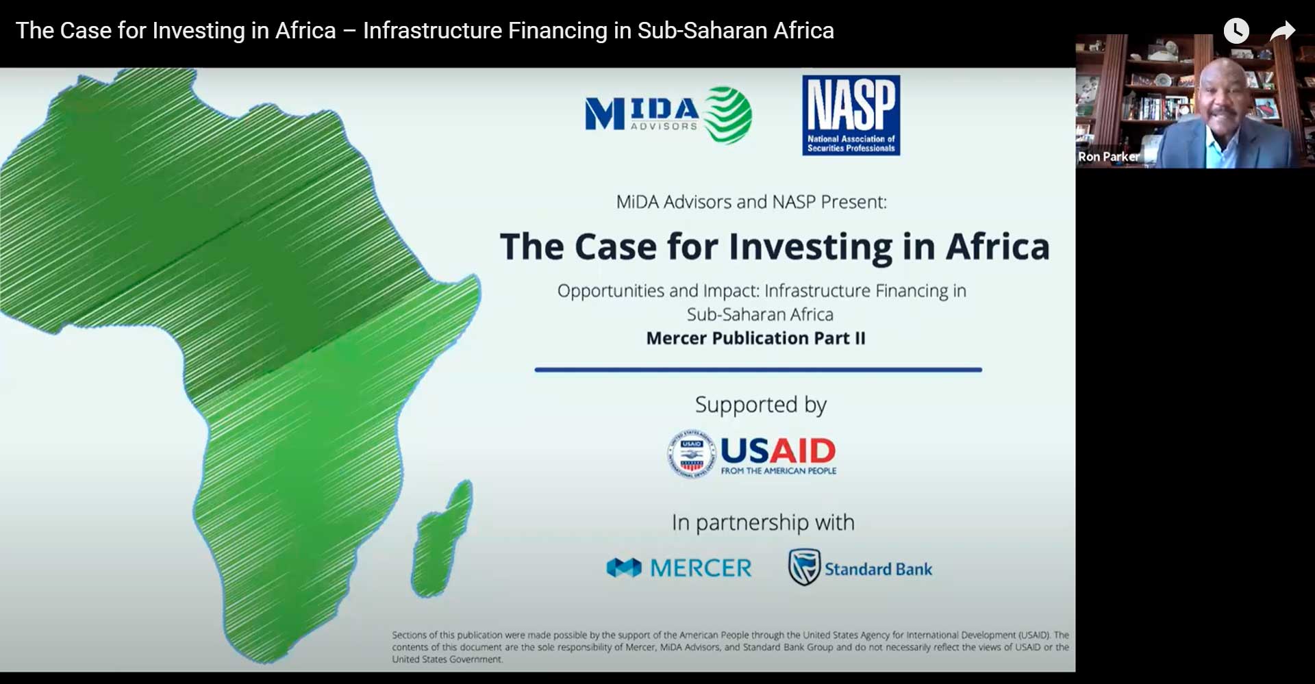 The Case for Investing in Africa – Infrastructure Financing in Sub-Saharan Africa